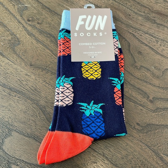 Pineapple Fun Socks for Women - Picture 1 of 4